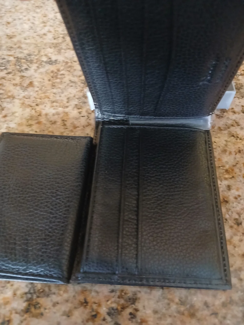 Nocona Men’s Blue & Black Tooled Leather Wallet